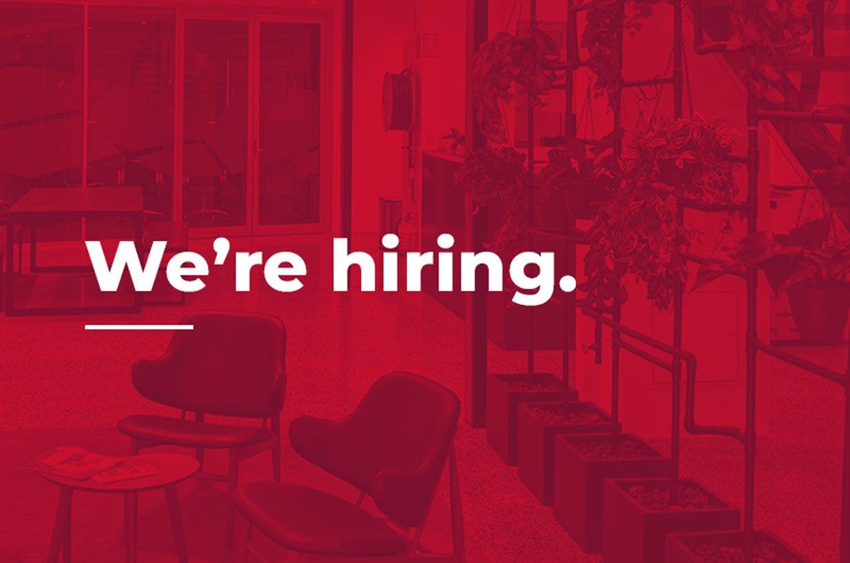 We're hiring