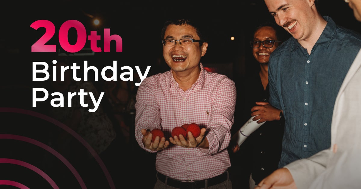 Birthday Ui Design Zeroseven's 20th Birthday party | Zeroseven